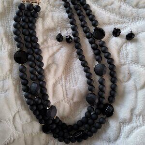 Verona coated Necklace and Simply Vera Vera Wang earrings